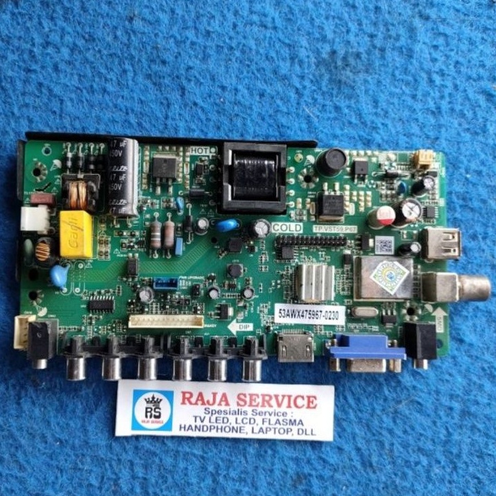 mb tv sanken SLE241HDJ SLE 241HDJ mainboard board motherboard mesin modul module