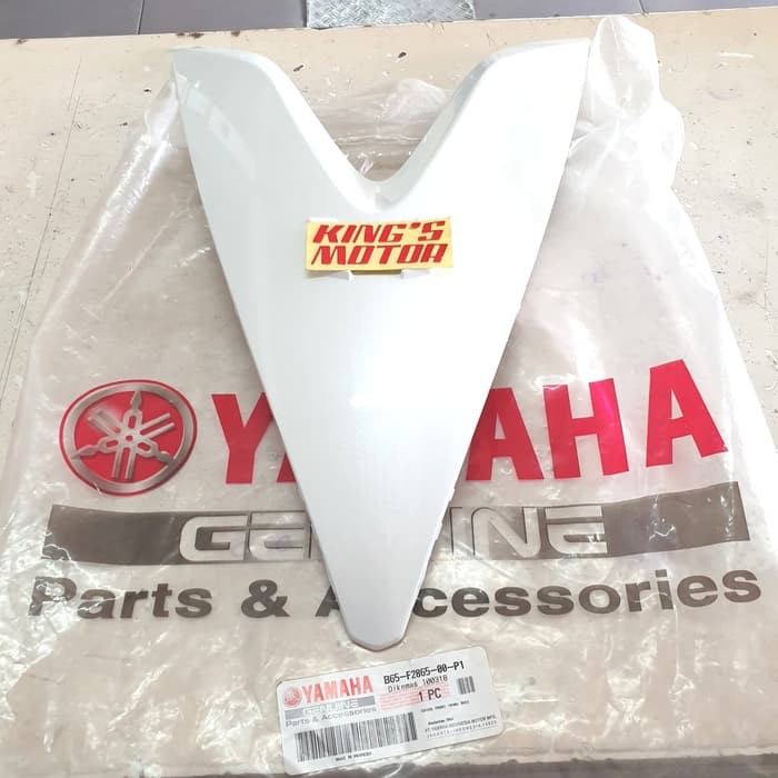 COVER FRONT, TAMENG DEPAN AEROX 155 PUTIH (B65-P1) ASLI YAMAHA