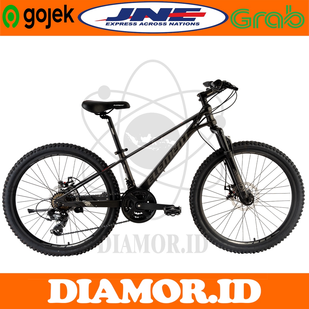 Sepeda Gunung MTB 20 24 Inch ELEMENT ALUMIX Alloy 24 Speed