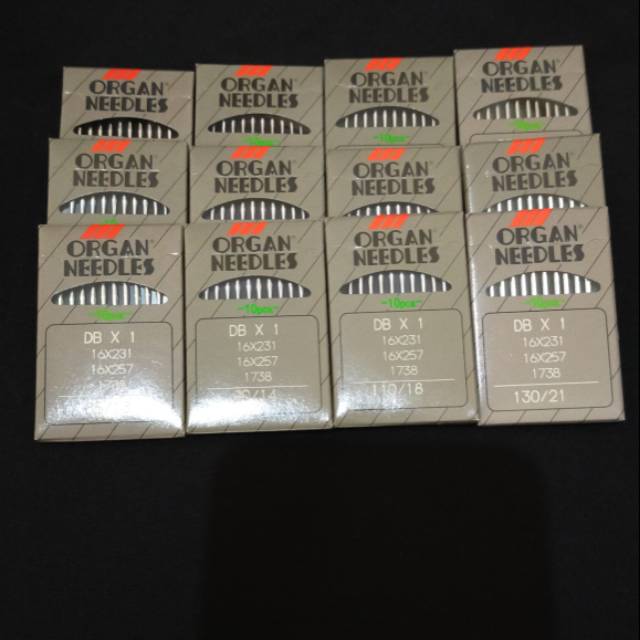 Jarum Mesin Jahit DB organ asli