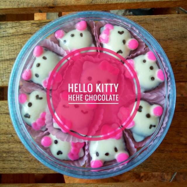 

Coklat karakter hello kitty / coklat parline toples 250gr