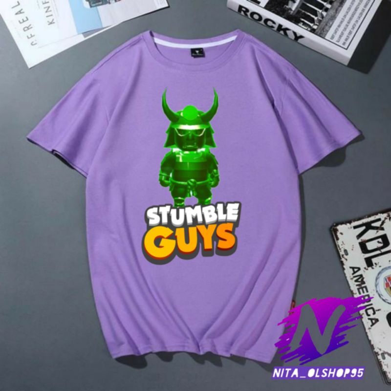 kaos anak stumble guys baju anak stumble guys skin spesial