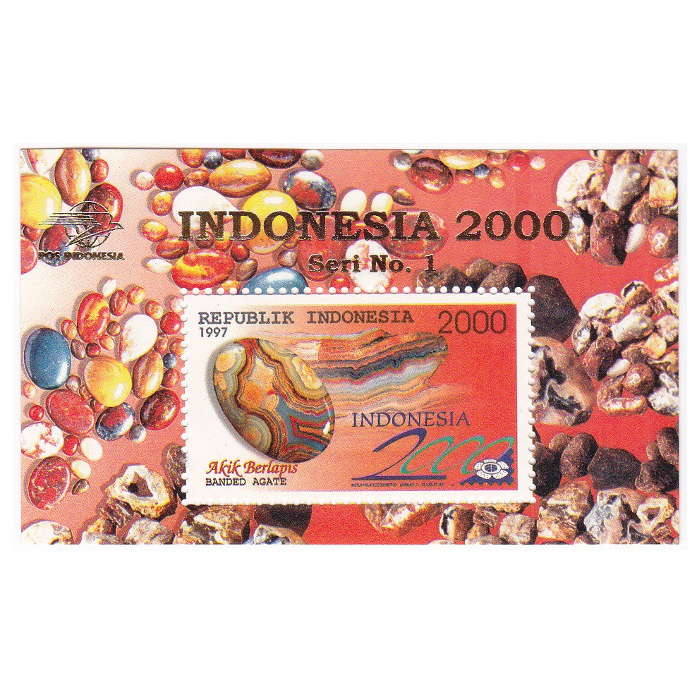 

Souvenir Sheet Akik Berlapis (1997)