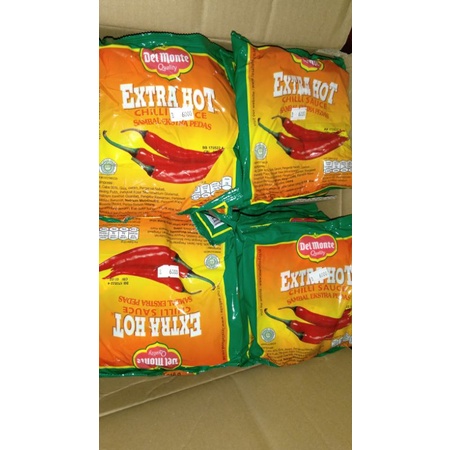 

delmonte sachet extra hot isi 24