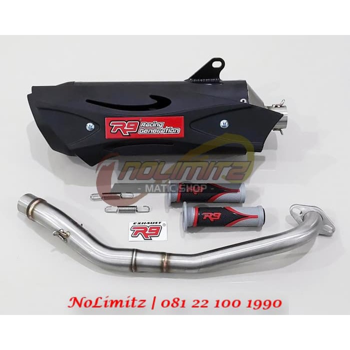 Knalpot Full System R9 Misano Yamaha NMAX