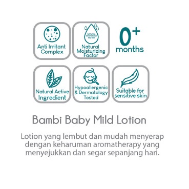 BAMBI Baby Mild Lotion 100ml