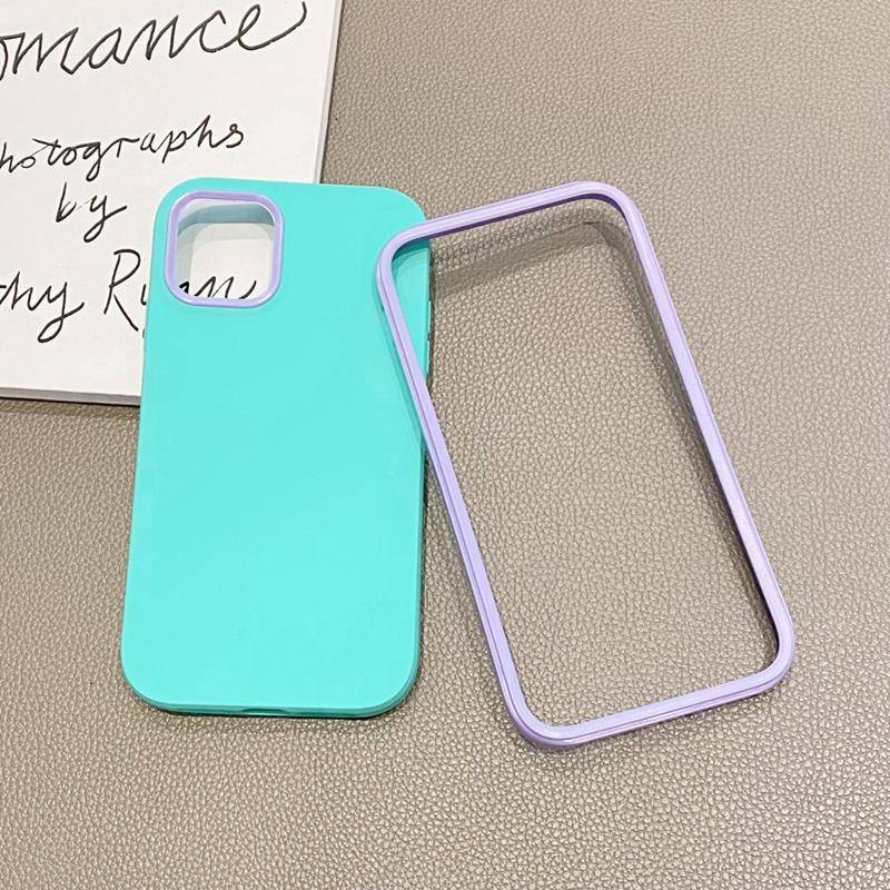 Casing Soft Case Silikon Matte Shockproof Warna Permen Untuk iPhone 13 / 12 / 11 Pro MAX / X / XS MAX / XR / SE / 2022 2020 / 7 / 8 + Bumper