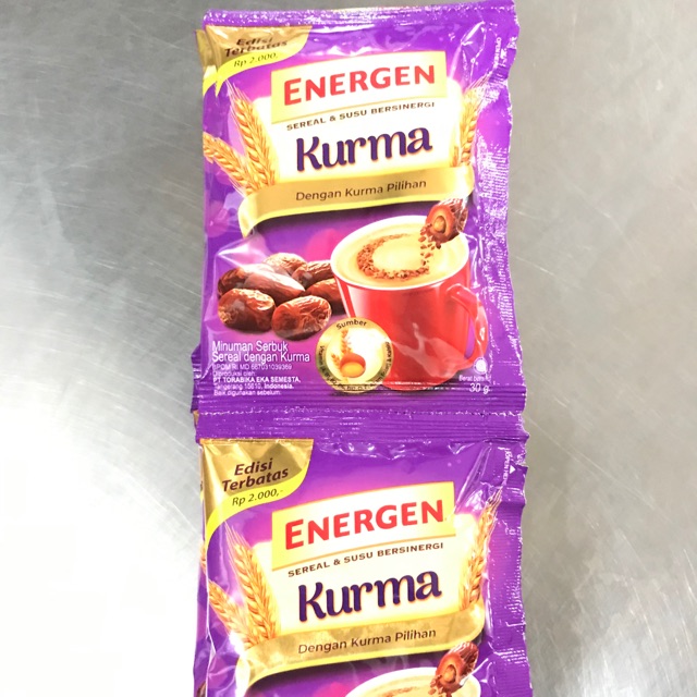 

Energen Rasa Kurma 30 gr 1 Renceng Isi 10 Sachet (Edisi Ramadhan)