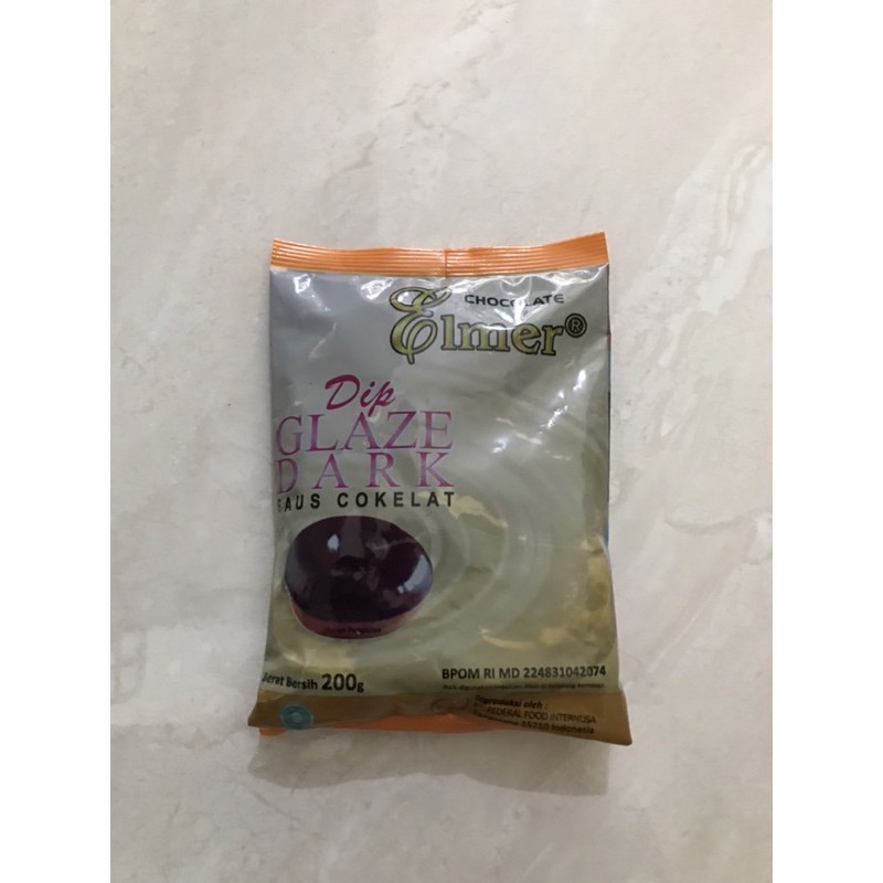 

MURAH! (1PCS) ELMER DIP GLAZE COKLAT | 200gr