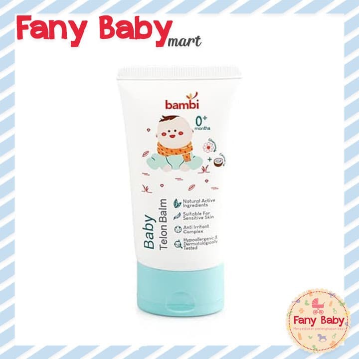 BAMBI BABY TELON BALM WITH CHAMOMILE &amp; ANTI IRRITANT COMPLEX 50ML