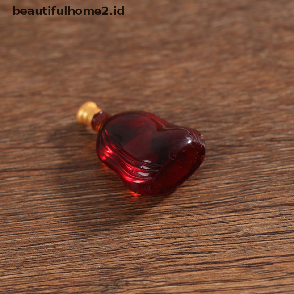 (Beautifulhome2.Id) 10pcs Miniatur Botol Wine Untuk Aksesoris Rumah Boneka