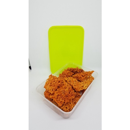 

Mie kriting kemasan box cemilan pedas ershopping