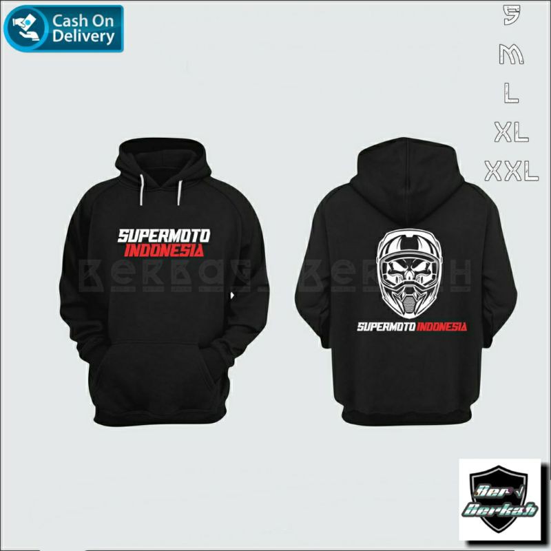Jaket Supermoto Indonesia | Hoodie Supermoto Indonesia | Jaket Hoodie Supermoto Indonesia