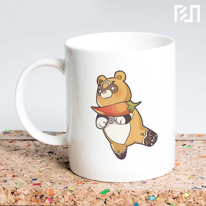 Mug Icon Genshin Impact Xiangling Guoba