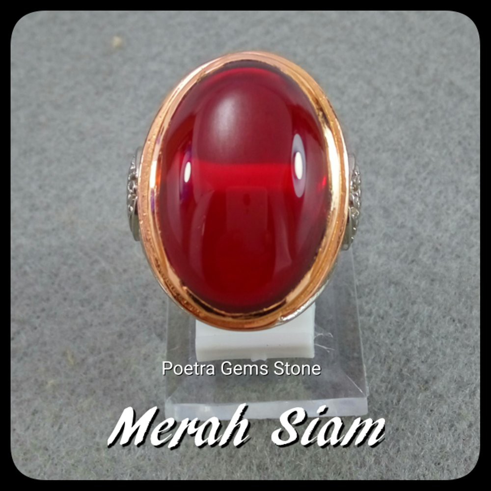 BATU CINCIN MERAH SIAM BIG SIZE