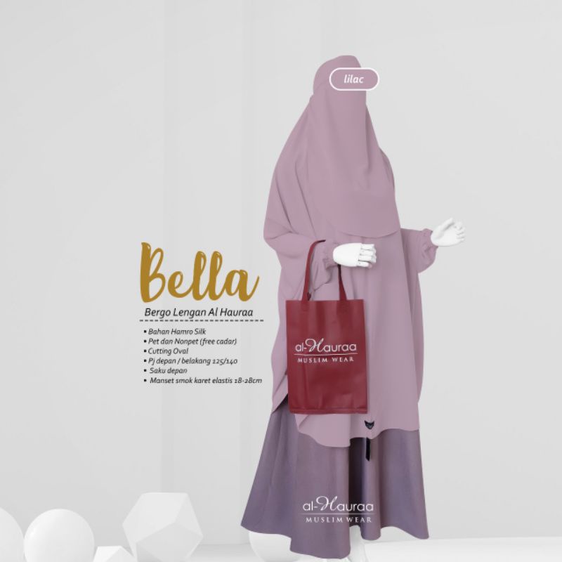 Bella Al Hauraa - Bergo Lengan Al Hauraa - Bella Fortaleza - Bella Torry Burch