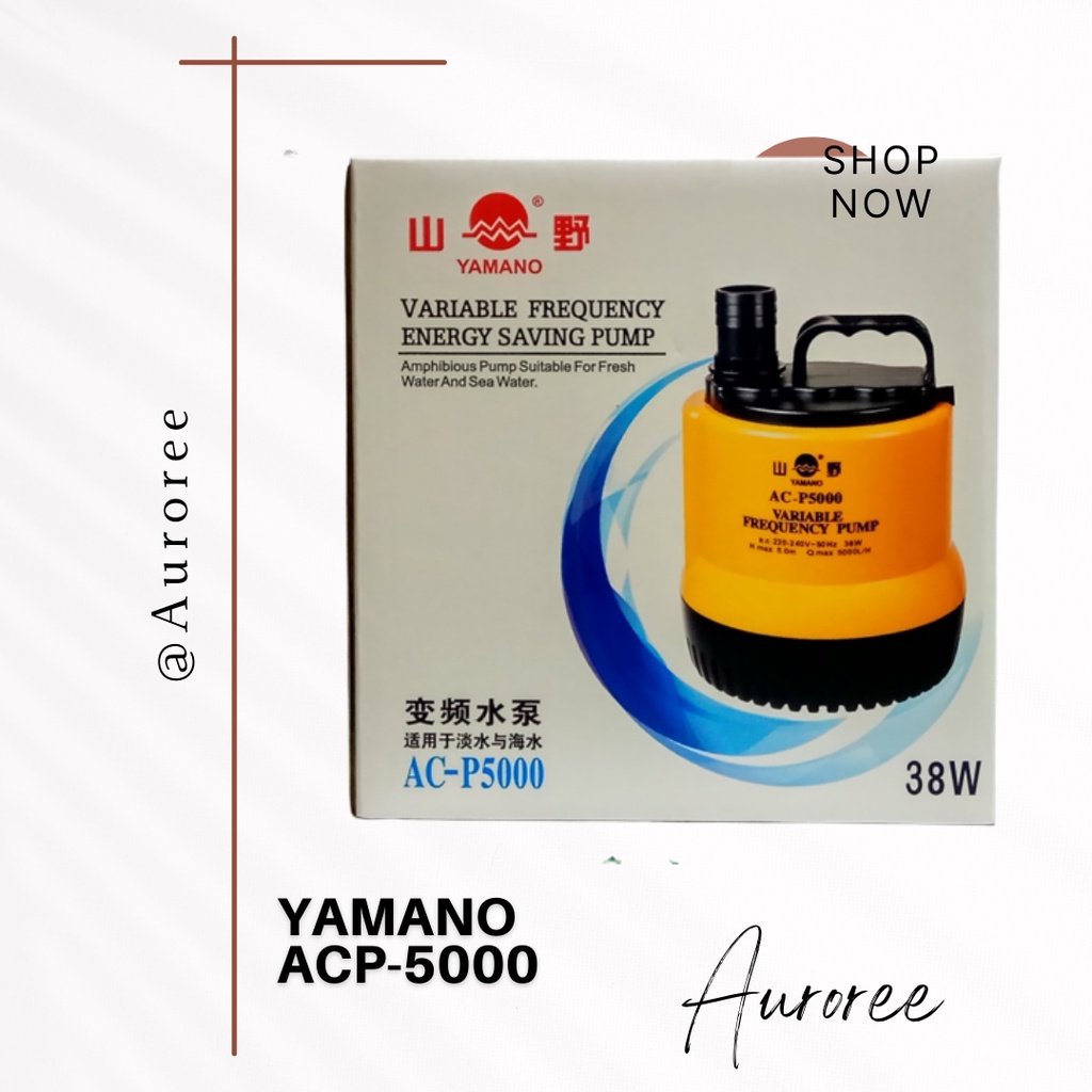 YAMANO ACP 5000 POMPA AIR CELUP/POMPA KOLAM CELUP/ HIDROPONIK