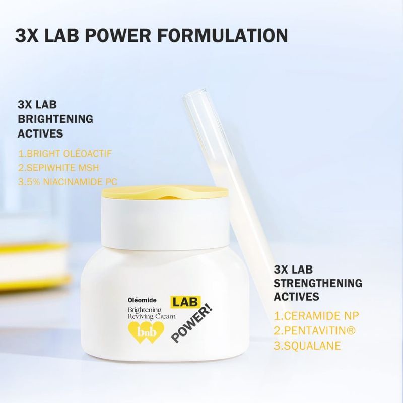 BNB Barenbliss Lab Power! Oleomide Brightening Reviving Cream