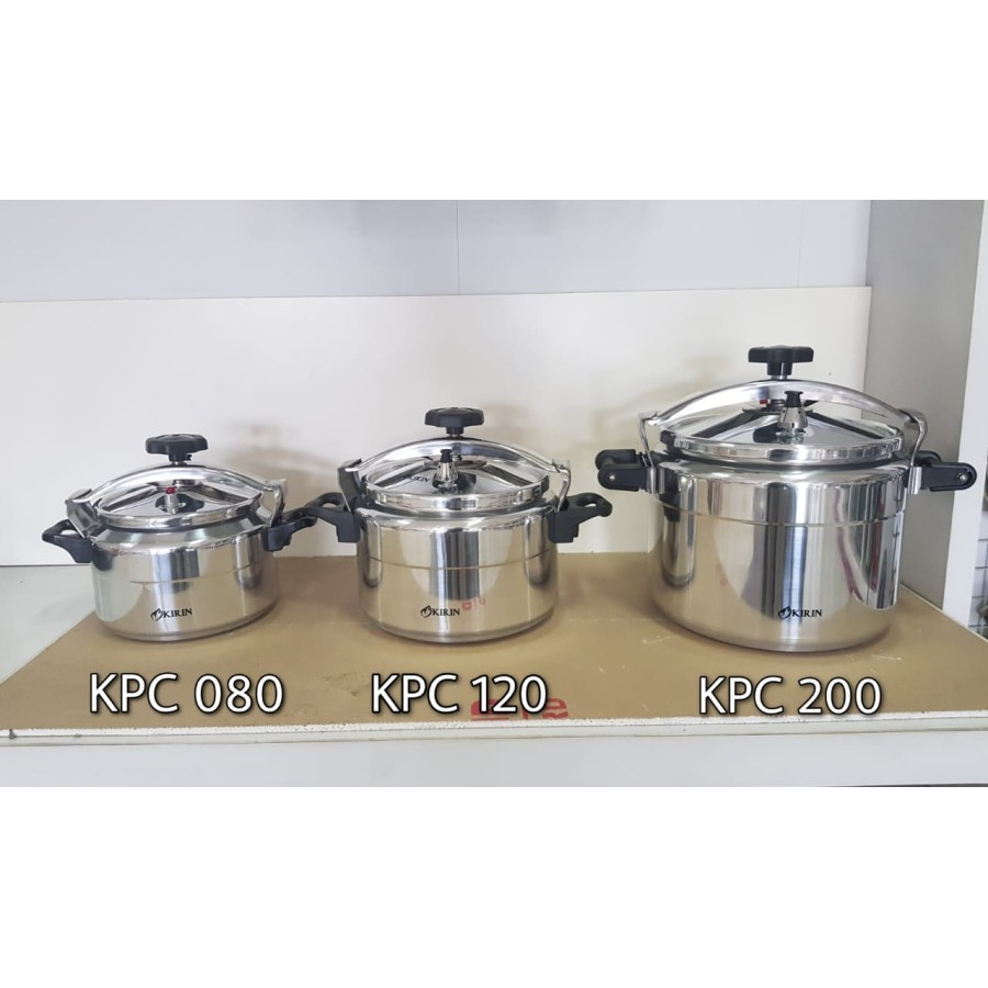 Kirin Panci Presto High Pressure Cooker 12 Liter KPC-120 KPC120