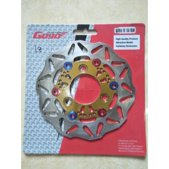 Piringan disc cakram belakang satria fu variasi