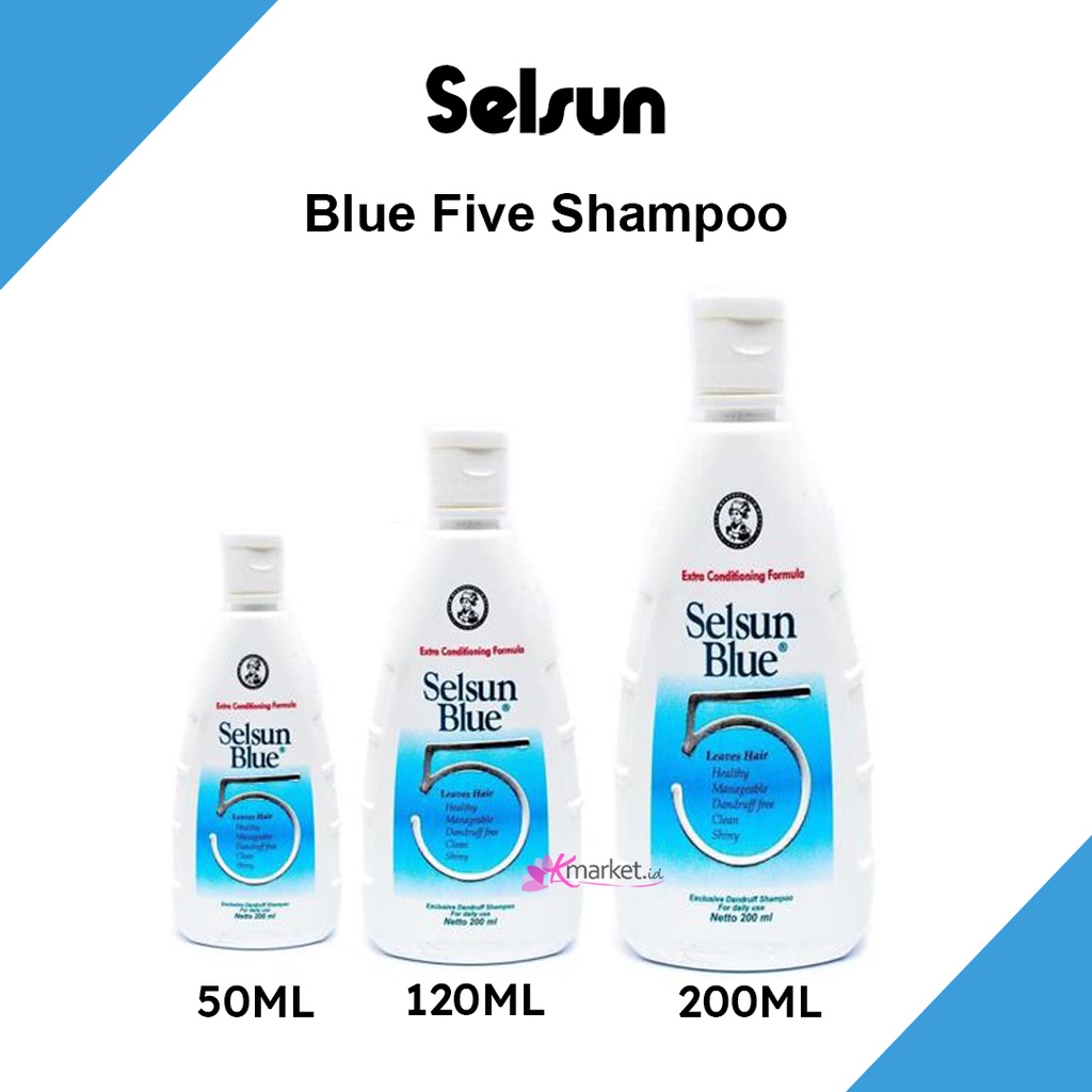 Selsun Shampoo Blue Five 50ML | 120ML | 200ML