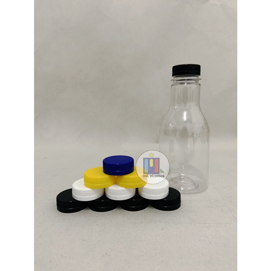 Botol Pier Round (Bulat) / Botol Plastik Kekinian 250 ml SN - 1 pcs