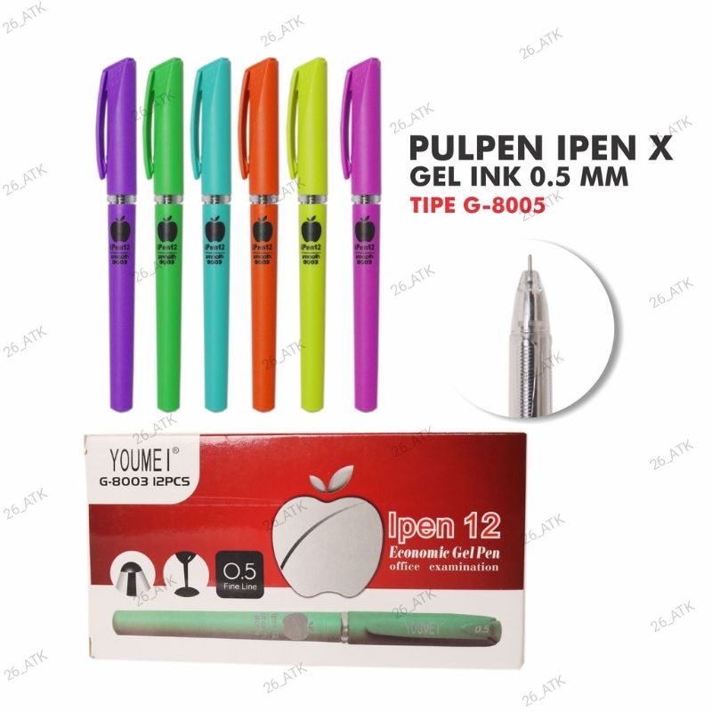 

[TERMURAH] PULPEN GEL IPEN X 0,5