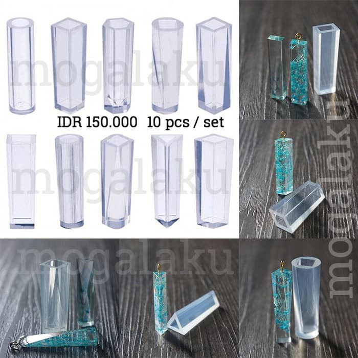 cetakan resin mold cetakan liontin kalung