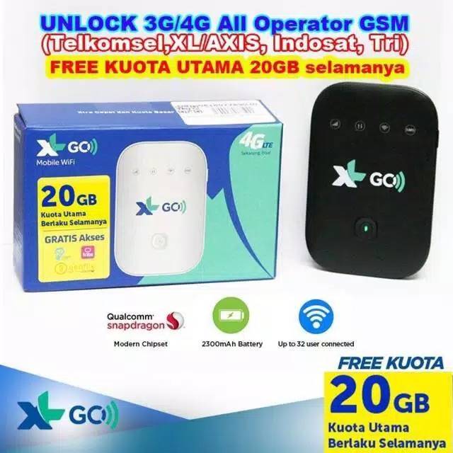 MIFI XL GO IZI 4G LTE MOVIMAX MV003 UNLOCKED FREE XL GO IZI 20GB