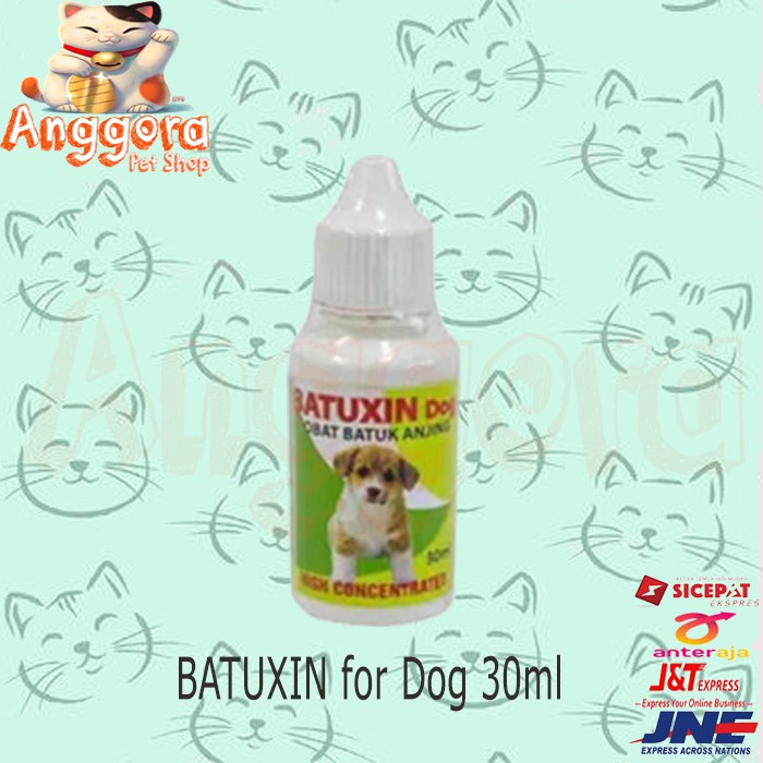 BATUXIN 30ml ALL VARIAN - Obat Alergi Pilek, Sesak nafas Kucing/Anjing