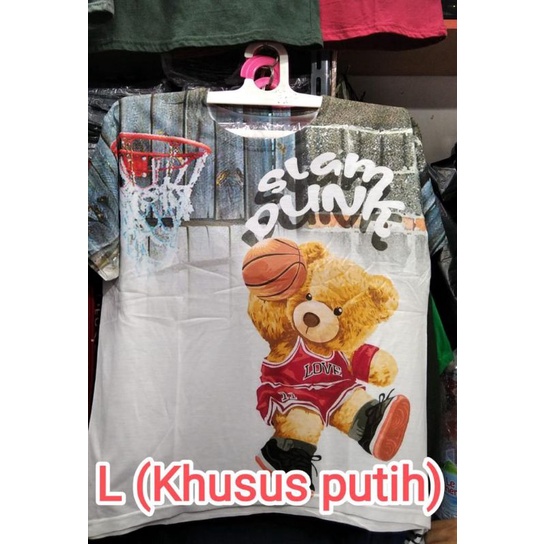 Kaos distro fullprint lengan pendek slam dunk