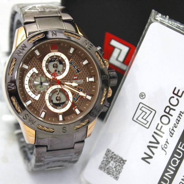 Jam Tangan Pria Naviforce Original NF9165M Garansi 1 Tahun