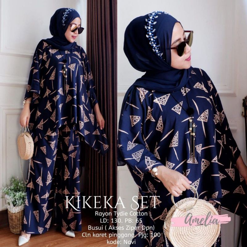 Kikeka Set - Setelan Jumbo Waka waka