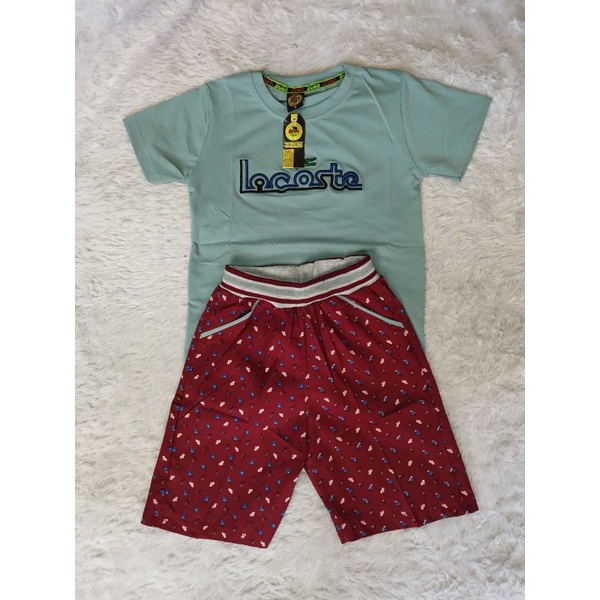 GUGO KIDS SIZE 18 USIA ANAK 9 TAHUN SETELAN IMPOR PREMIUM | setelan anak laki-laki impor