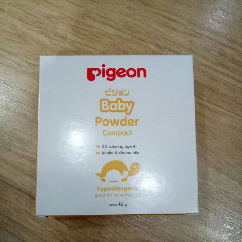 pigeon baby powder compact