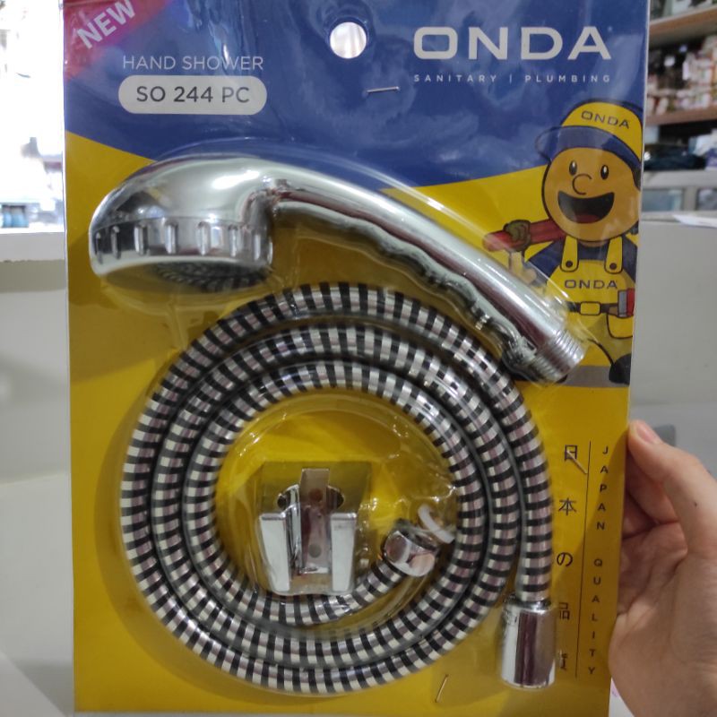 Shower Mandi Kepala Kecil ONDA SO 244 PC (Chrome) / Hand Shower