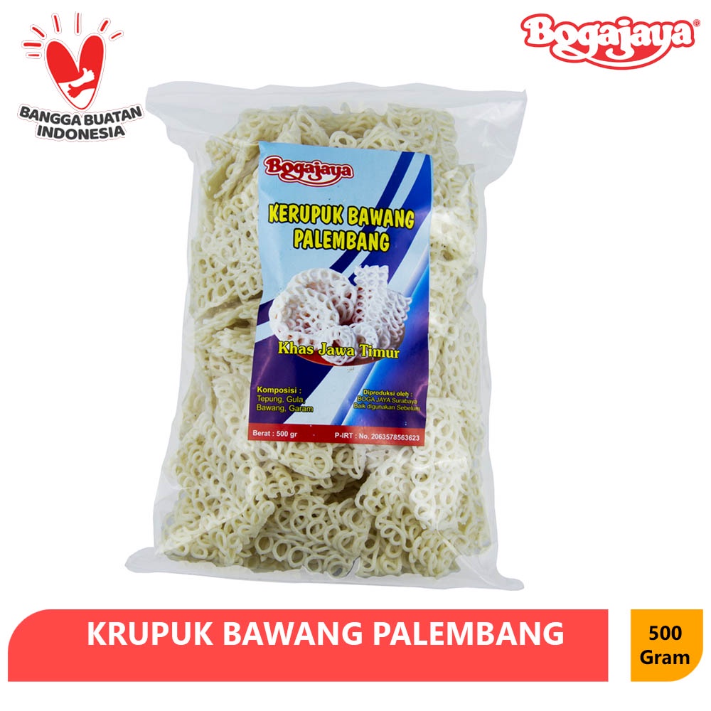 Jual Kerupuk Bawang Palembang Bogajaya Gram Krupuk Bawang Palembang Khas Jawa Timur