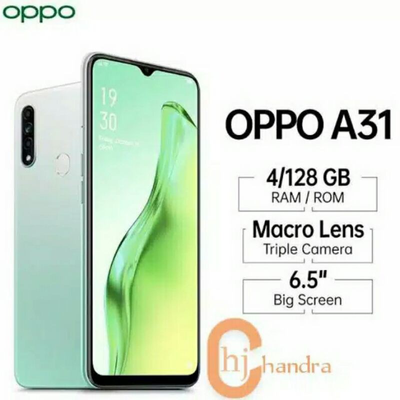 HP Oppo a31 smartphone ram4gb rom128gb