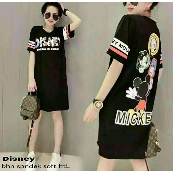 Baju Dress Disney Mini Wanita Model Terbaru Supplier