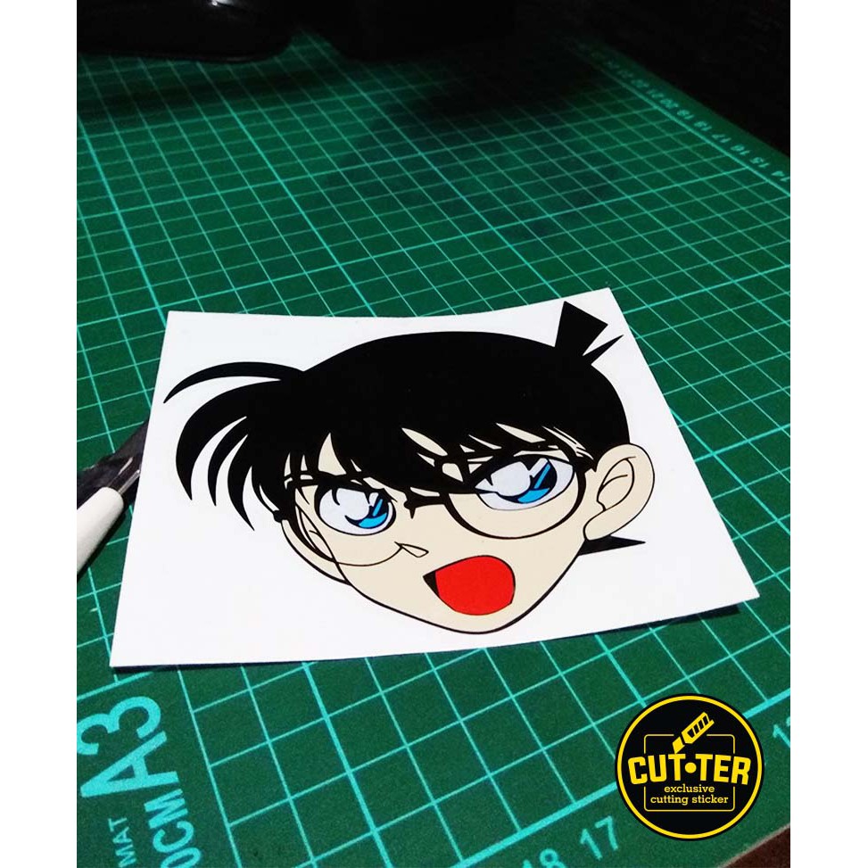 cutting sticker DETECTIVE CONAN head