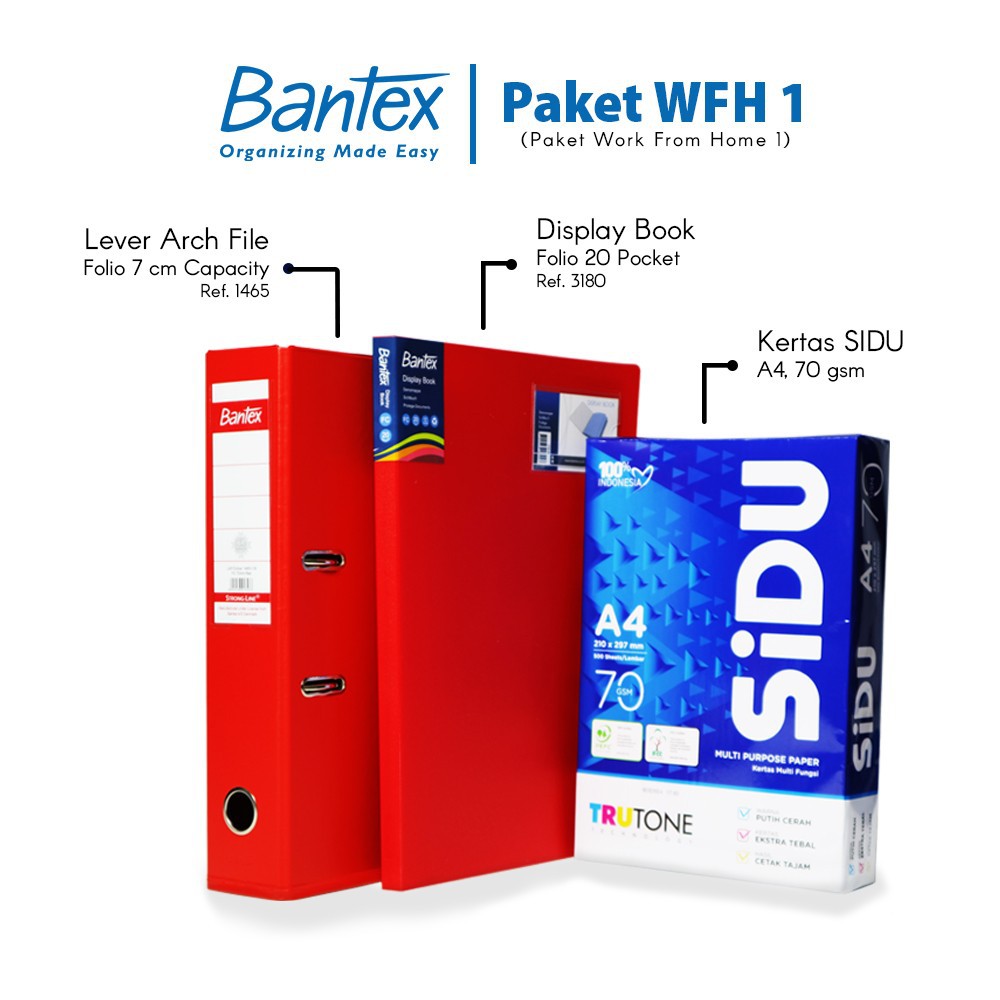 

[Zada] Bantex Work From Home (WFH) #WFH 1