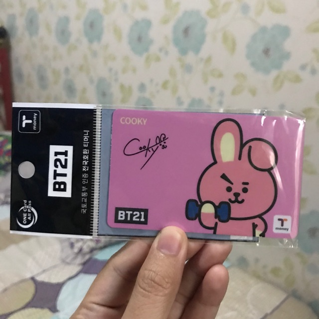 BT21 COOKY OFFICIAL CU T MONEY