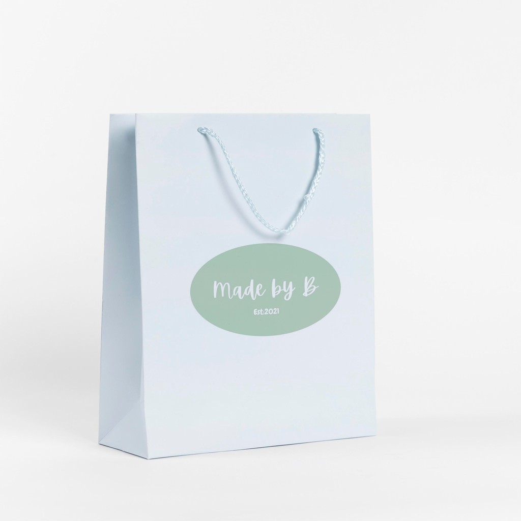 

Paper Bag Custom size P x L x T= 15 x 8 x 20 cm Tas Kertas Paperbag Tas Jinjing Souvenir Olshop