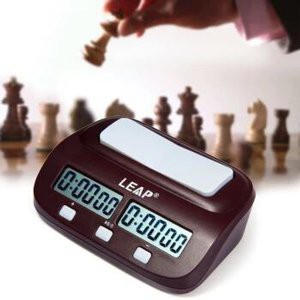 Jual JAM CATUR LEAP DIGITAL CHESS CLOCK COUNT TIMER PQ99075 MURMER   PRAKTIS Diskon