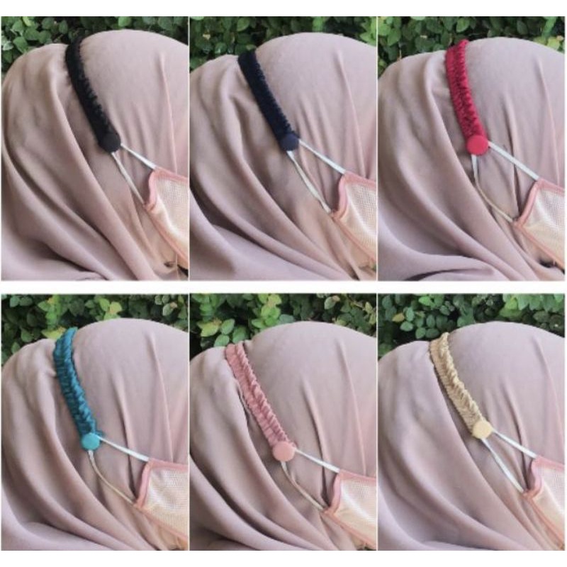 Vinztstore - Konektor Masker Hijab Pengait Masker Connector Pengait Masker Jilbab Murah