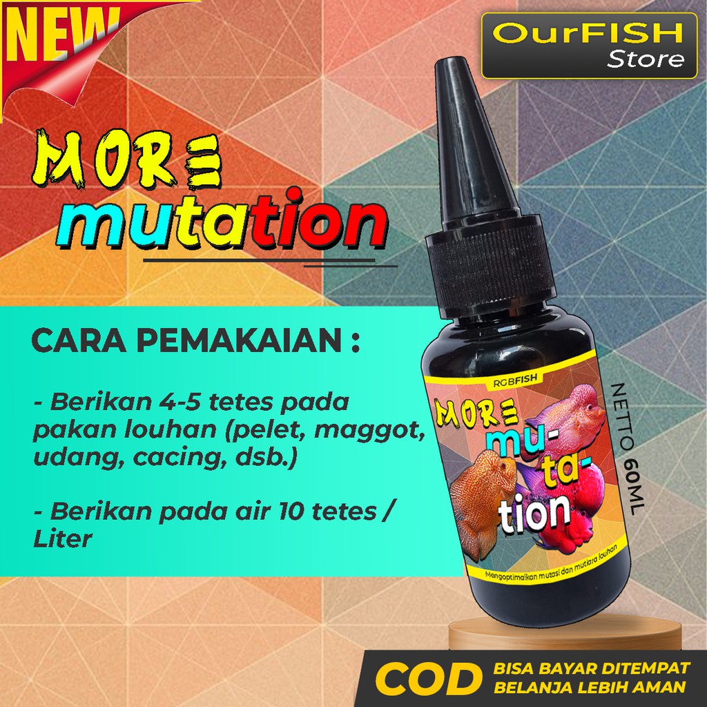 Vitamin Ikan Louhan Obat Mutasi Louhan Cencu Kamfa Golden Base SRD Red Monkey Bonsai Ori Thailand