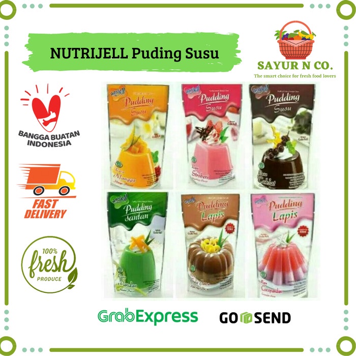 

NUTRIJELL Pudding Susu 145gr | Sayur N Co Bekasi