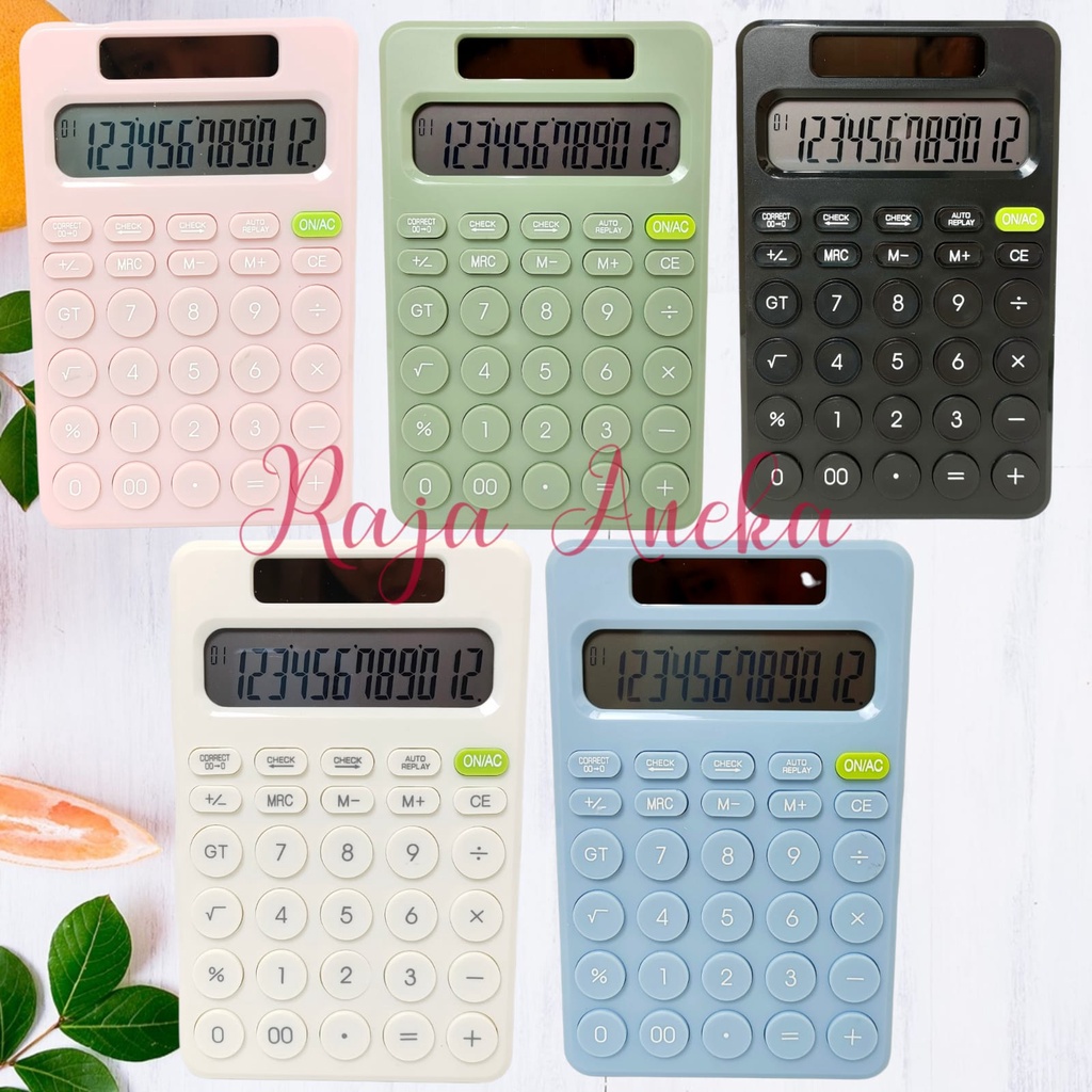 

TERMURAH KALKULATOR MEJA 8068/ DESKTOP CALCULATOR 12 DIGIT CHECK CORRECT PASTEL DESIGN WARNA SOFT MENCERAHKAN SUASANA KANTOR DAN MEJA KERJA ANDA GIFT PINDAH KANTOR WFH WFO