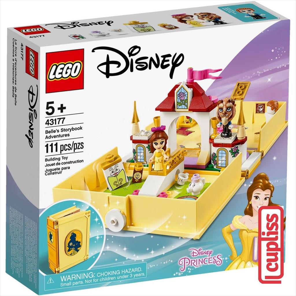 LEGO Disney 43177 Belle Storybook Adventures
