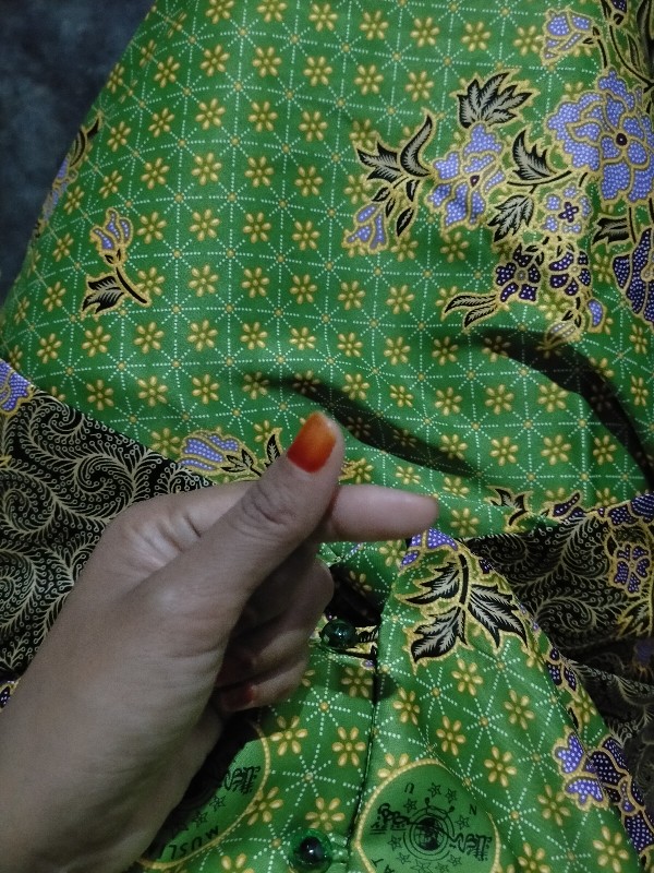 Gamis,setelan Baju Seragam Batik Muslimat Nu Resmi Original Sutra